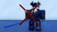 A Sheathed Udon 2SS Sword (Image via Roblox)